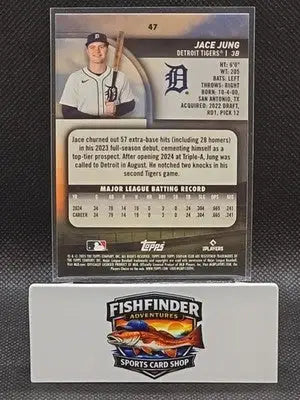 2025 Topps Stadium Club - Jace Jung #47 Red Foil (RC) - Baseball Card Single