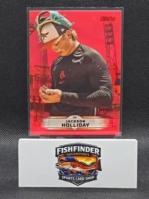 2025 Topps Stadium Club - Jackson Holliday #73 Red Foil - Baseball Card Single