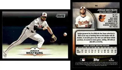 2025 Topps Stadium Club JORDAN WESTBURG #94 [Base] Baltimore Orioles