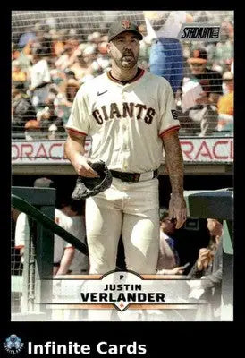 2025 Topps Stadium Club JUSTIN VERLANDER #162 [Base] San Francisco Giants