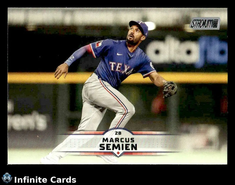 2025 Topps Stadium Club MARCUS SEMIEN #137 [Base] Texas Rangers - Baseball Card Single