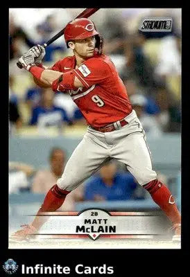 2025 Topps Stadium Club MATT MCLAIN #39 [Base] Cincinnati Reds