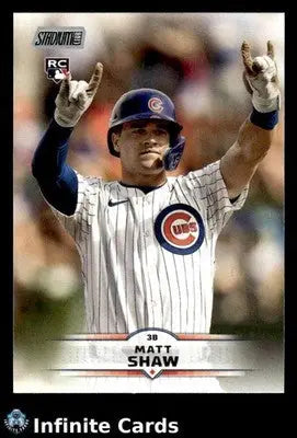 2025 Topps Stadium Club MATT SHAW #65 [Base] RC Chicago Cubs RC