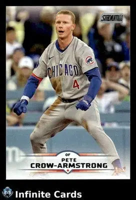2025 Topps Stadium Club PETE CROW-ARMSTRONG #86 [Base] Chicago Cubs