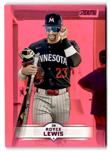 2025 Topps Stadium Club Pink Foil #113 Royce Lewis EX/NM Twins ID:82636 - Baseball Card Single