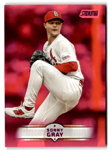 2025 Topps Stadium Club Pink Foil #165 Sonny Gray NM Near Mint Cardinal ID:82640 - Baseball Card Single