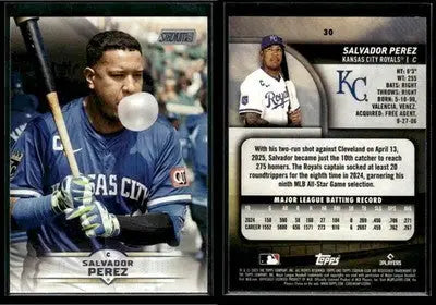 2025 Topps Stadium Club SALVADOR PEREZ #30 [Base] Kansas City Royals