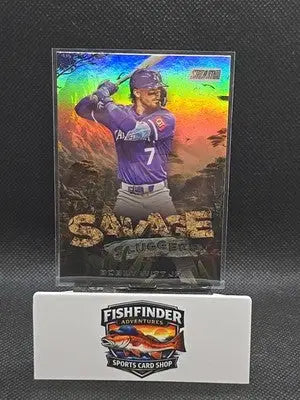 2025 Topps Stadium Club - Savage Sluggers Bobby Witt Jr. #SS-6 - Baseball Card Single