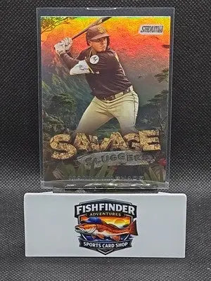 2025 Topps Stadium Club - Savage Sluggers Manny Machado #SS-17 - Baseball Card Single