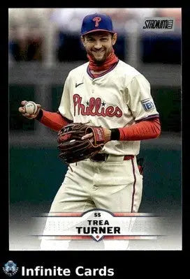 2025 Topps Stadium Club TREA TURNER #132 [Base] Philadelphia Phillies