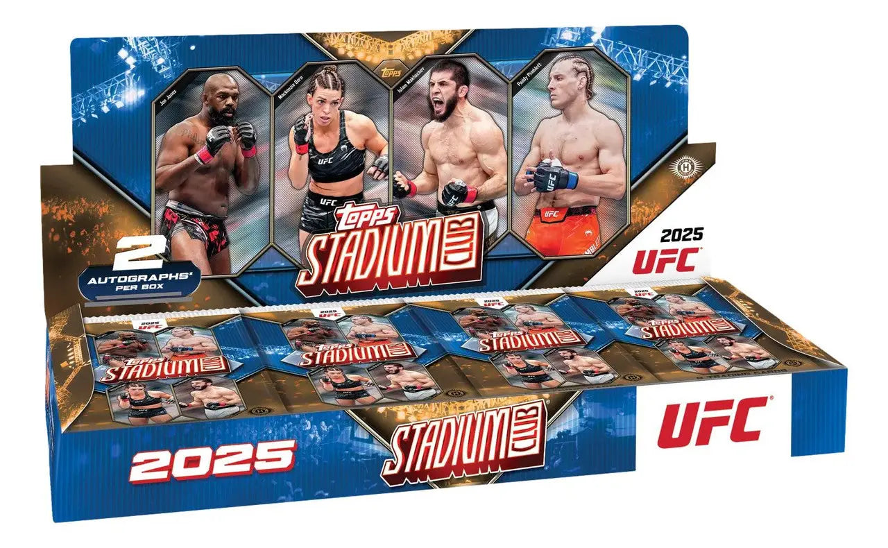 2025 Topps Stadium Club UFC Hobby Box - UFC/MMA Card Box