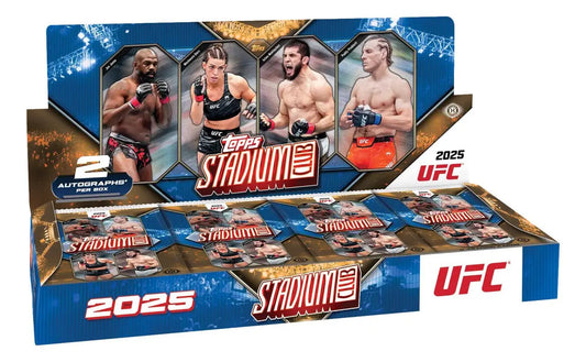 2025 Topps Stadium Club UFC Hobby Box - UFC/MMA Card Box