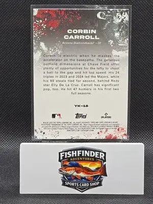 2025 Topps Stadium Club - Yours for the Taking Corbin Carroll #YK-18 - Baseball Card Single