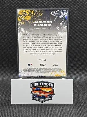 2025 Topps Stadium Club - Yours for the Taking Jackson Chourio #YK-13 - Baseball Card Single
