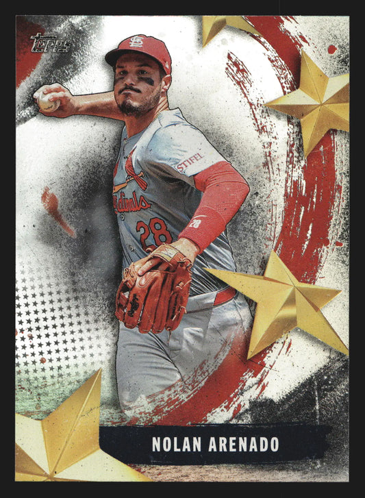 2025 Topps Stars of MLB #SMLB-1 Nolan Arenado Cardinals - Baseball Card Single