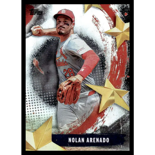 2025 Topps Stars of MLB #SMLB-1 Nolan Arenado NM-MT St. Louis Cardinals Baseball Card - Baseball Card Single