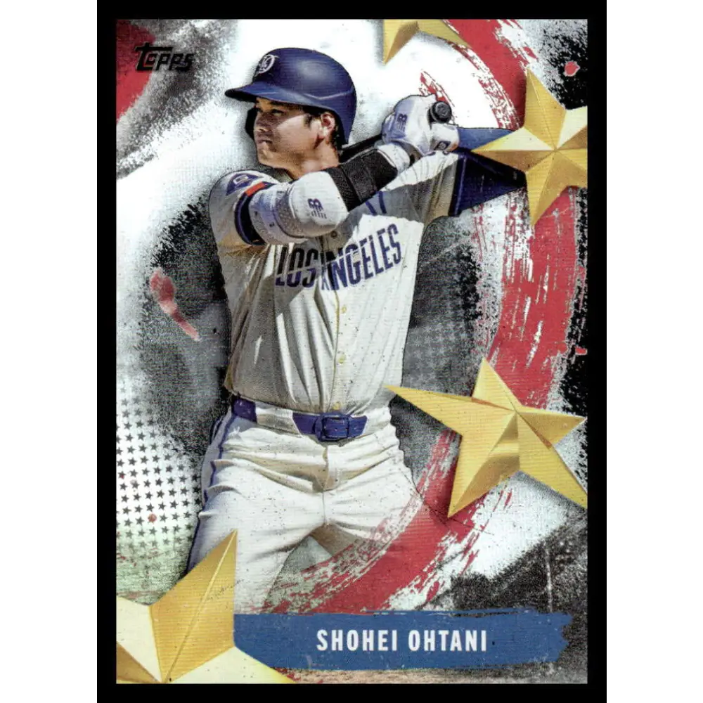 2025 Topps Stars of MLB #SMLB-10 Shohei Ohtani NM-MT Los Angeles Dodgers Baseball Card