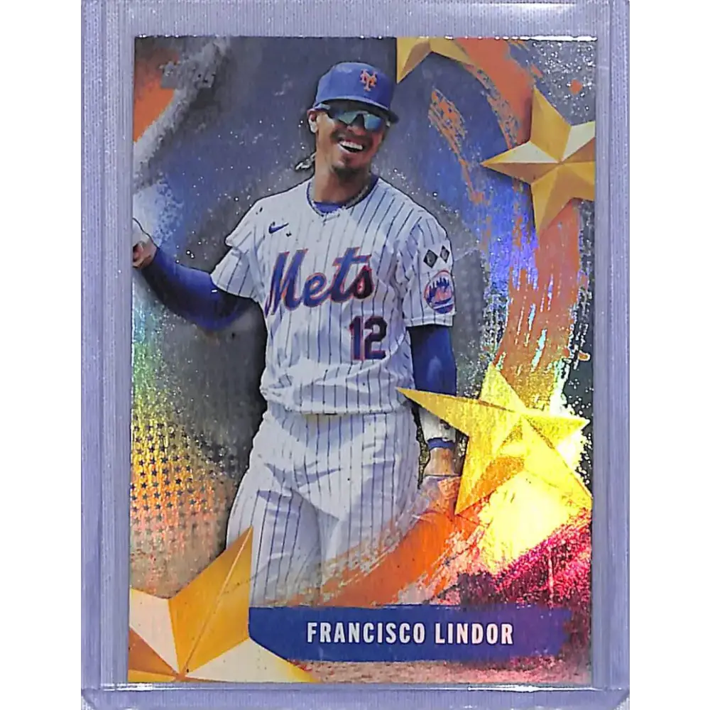 2025 Topps Stars of MLB #SMLB-11 Francisco Lindor NM-MT New York Mets - Baseball Card Single