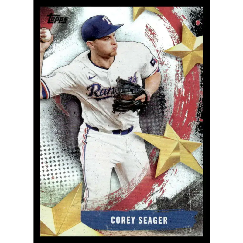 2025 Topps Stars of MLB #SMLB-14 Corey Seager NM-MT Texas Rangers Baseball Card - Baseball Card Single