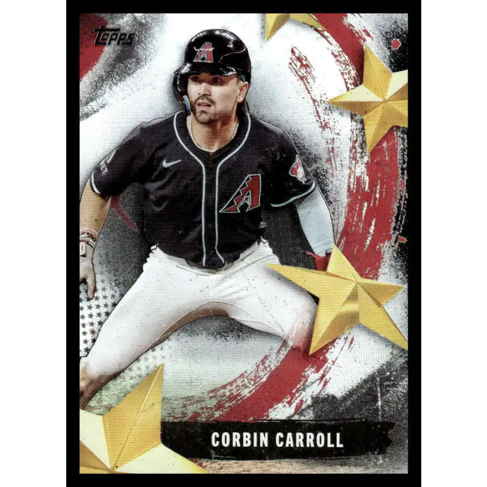 2025 Topps Stars of MLB #SMLB-15 Corbin Carroll NM-MT Arizona Diamondbacks Baseball Card - Baseball Card Single