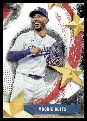 2025 Topps Stars of MLB #SMLB-17 Mookie Betts NM-MT Dodgers ID:76886 - Baseball Card Single