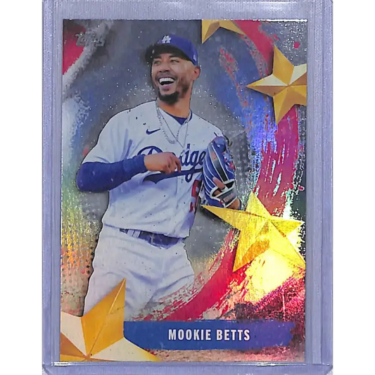 2025 Topps Stars of MLB #SMLB-17 Mookie Betts NM-MT Los Angeles Dodgers - Baseball Card Single