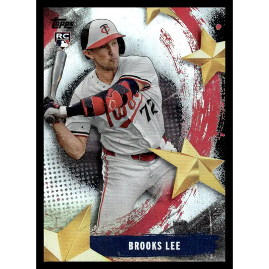 2025 Topps Stars of MLB #SMLB-19 Brooks Lee NM-MT Minnesota Twins Baseball Card - Baseball Card Single