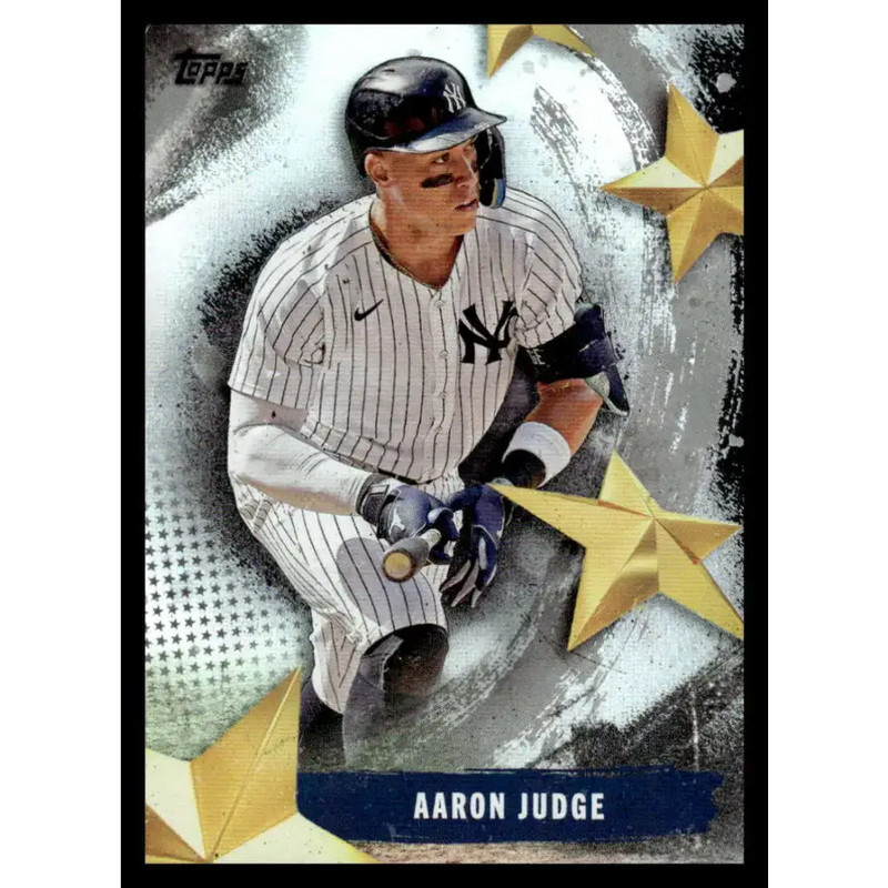 2025 Topps Stars of MLB #SMLB-2 Aaron Judge NM-MT New York Yankees Baseball Card - Baseball Card Single
