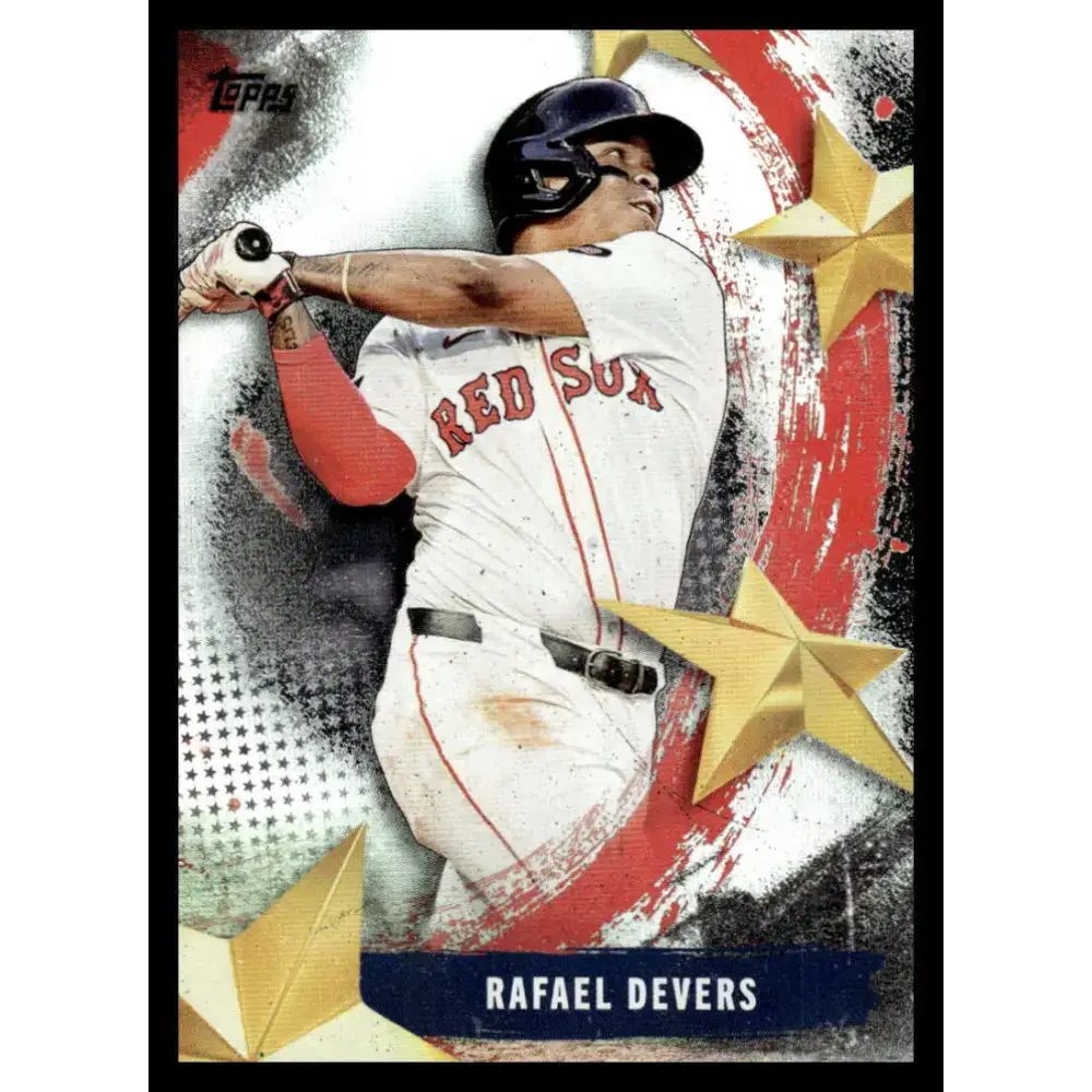 2025 Topps Stars of MLB #SMLB-21 Rafael Devers NM-MT Boston Red Sox Baseball Card - Baseball Card Single