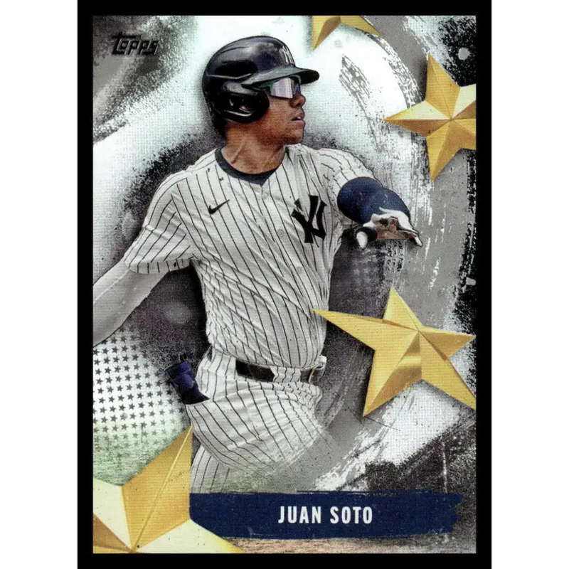 2025 Topps Stars of MLB #SMLB-22 Juan Soto NM-MT New York Yankees Baseball Card - Baseball Card Single