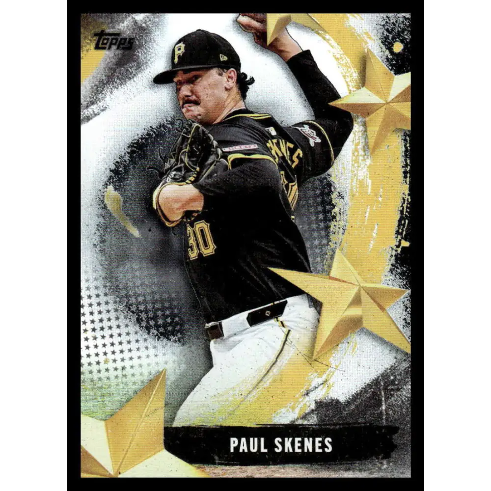 2025 Topps Stars of MLB #SMLB-27 Paul Skenes NM-MT Pittsburgh Pirates Baseball Card