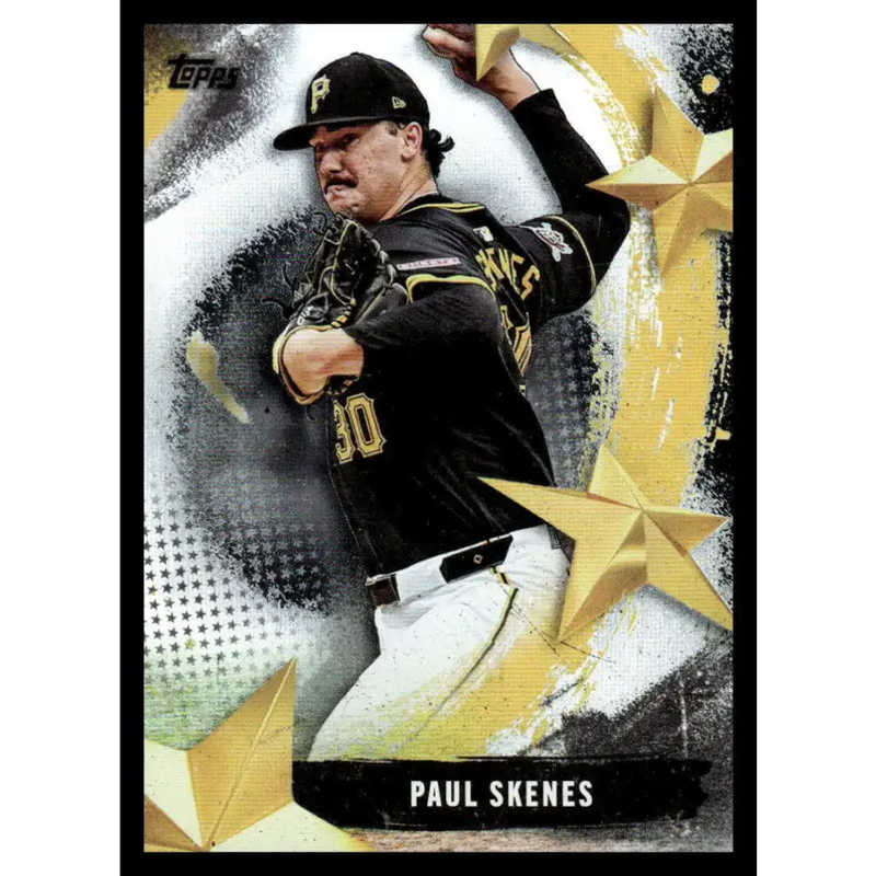 2025 Topps Stars of MLB #SMLB-27 Paul Skenes NM-MT Pittsburgh Pirates Baseball Card - Baseball Card Single
