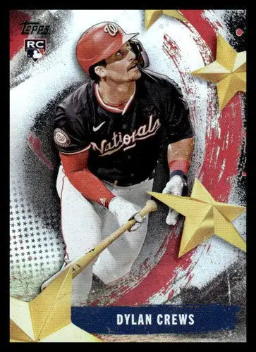2025 Topps Stars of MLB #SMLB-30 Dylan Crews NM-MT Nationals ID:76893 - Baseball Card Single