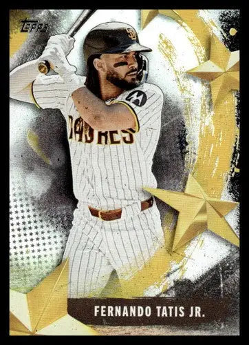 Original gloss 2025 Topps Stars Fernando Tatis Jr. San Diego Padres trading card