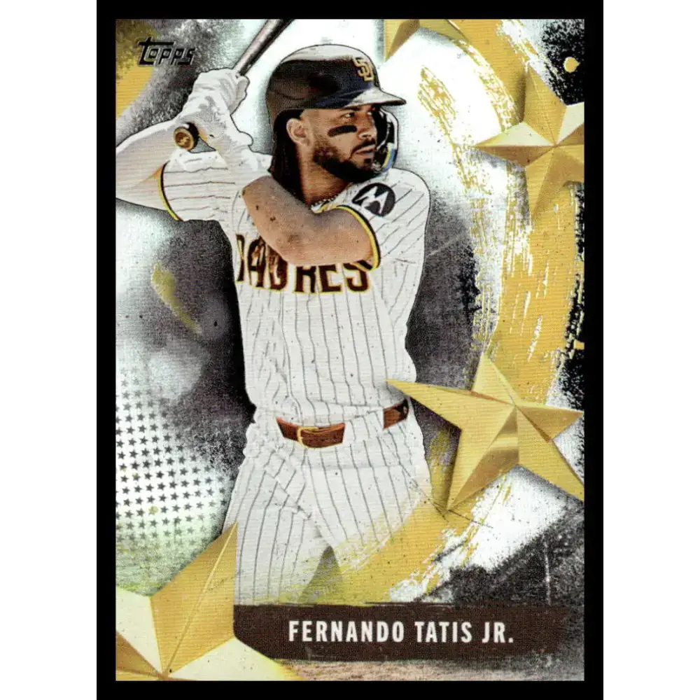 2025 Topps Stars of MLB #SMLB-4 Fernando Tatis Jr. NM-MT San Diego Padres Baseball Card - Baseball Card Single