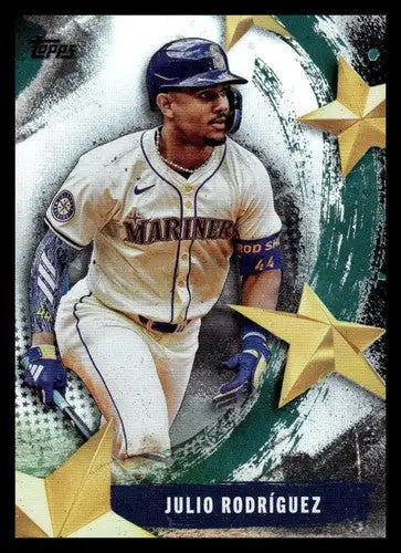2025 Topps Stars of MLB #SMLB-5 Julio Rodriguez NM-MT Mariners ID:76879 - Baseball Card Single