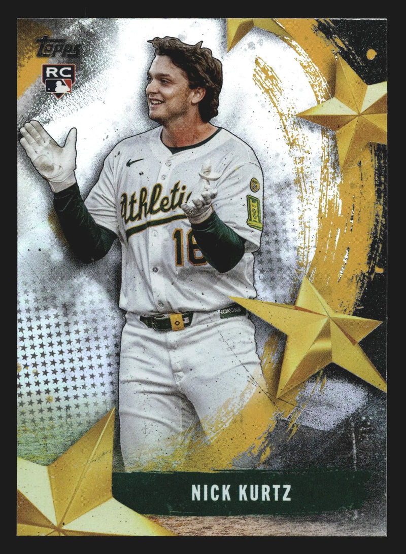 2025 Topps Stars of MLB #SMLB-61 Nick Kurtz Athletics RC