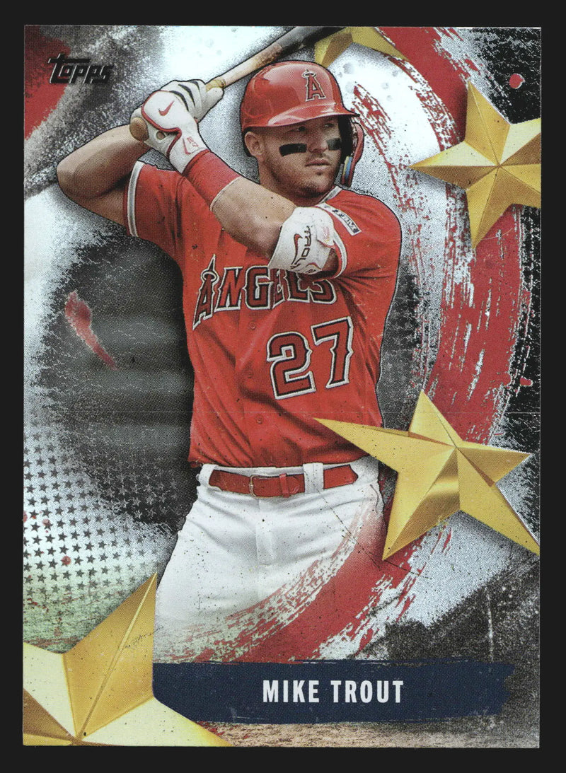 2025 Topps Stars of MLB #SMLB-8 Mike Trout Angels