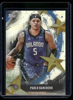 2025 Topps Stars of NBA Paolo Banchero #SA-20 Basketball - Basketball Card Single