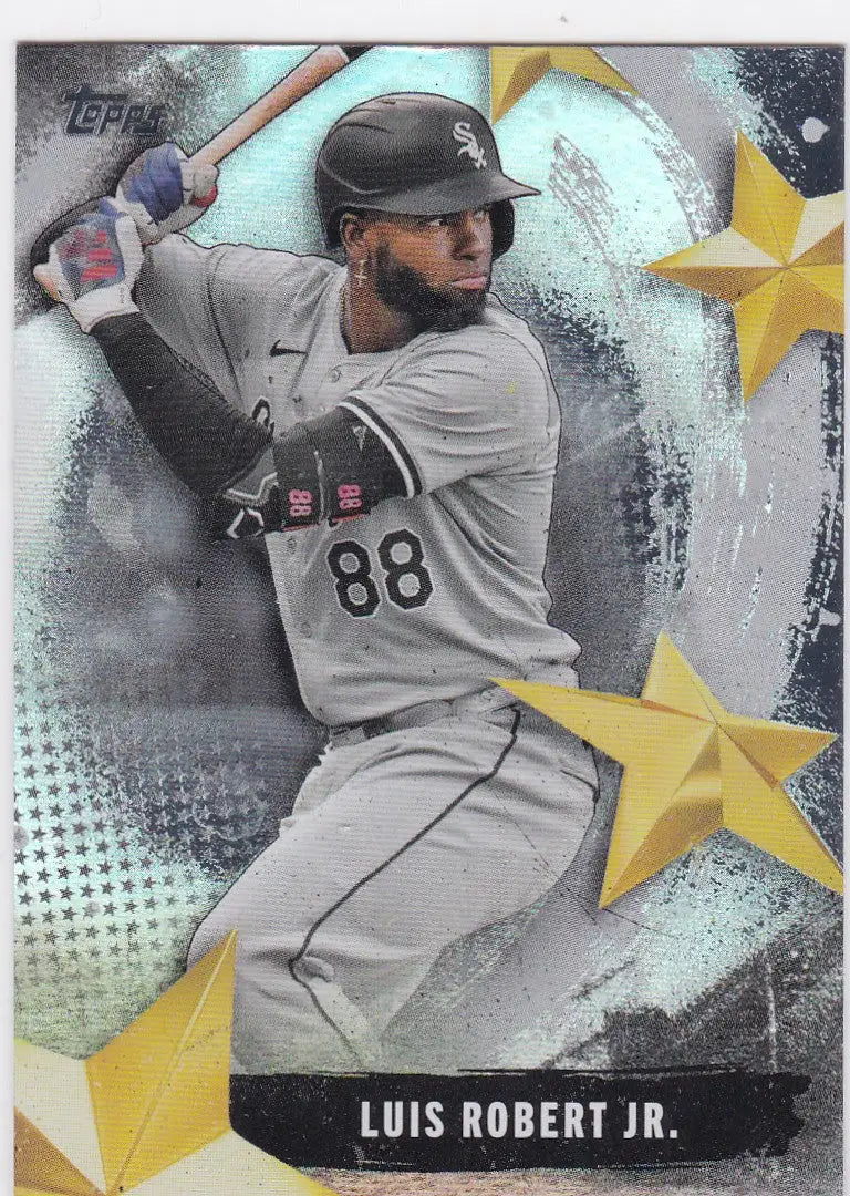 Luis Robert Jr Chicago White Sox baseball card from 2025 Topps Stars of the MLB
