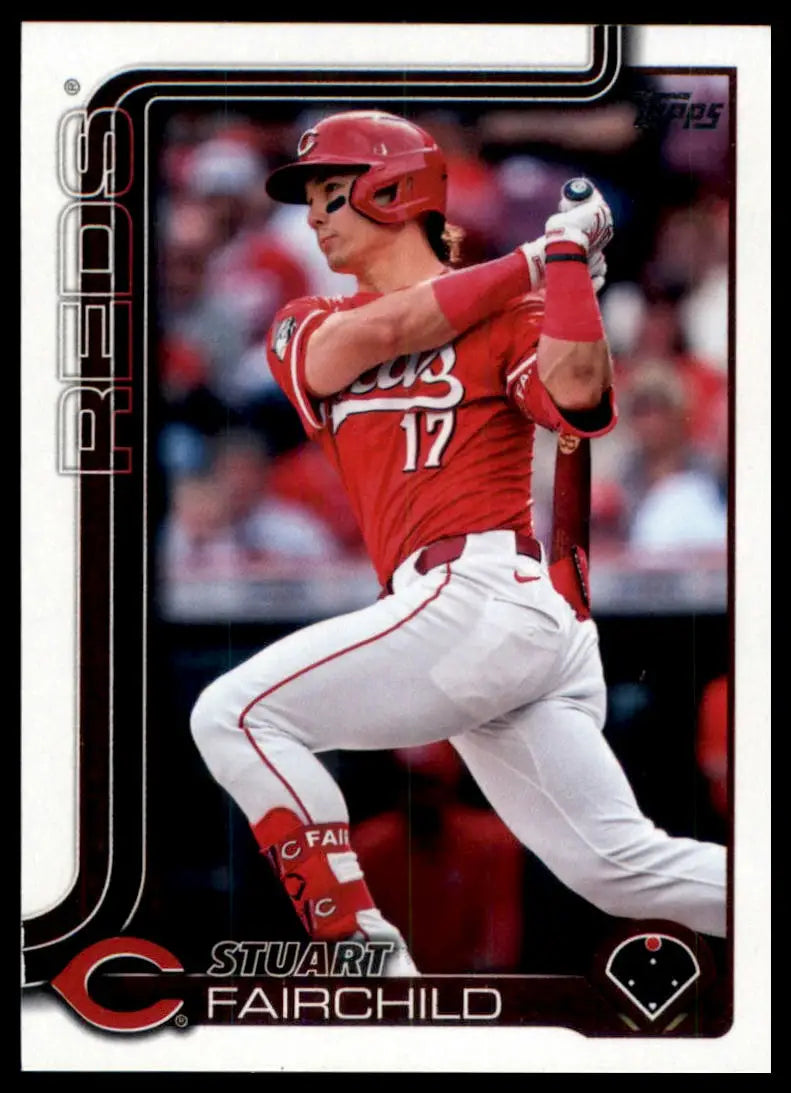 2025 Topps Stuart Fairchild 608 Cincinnati Reds NM - Baseball Card Single