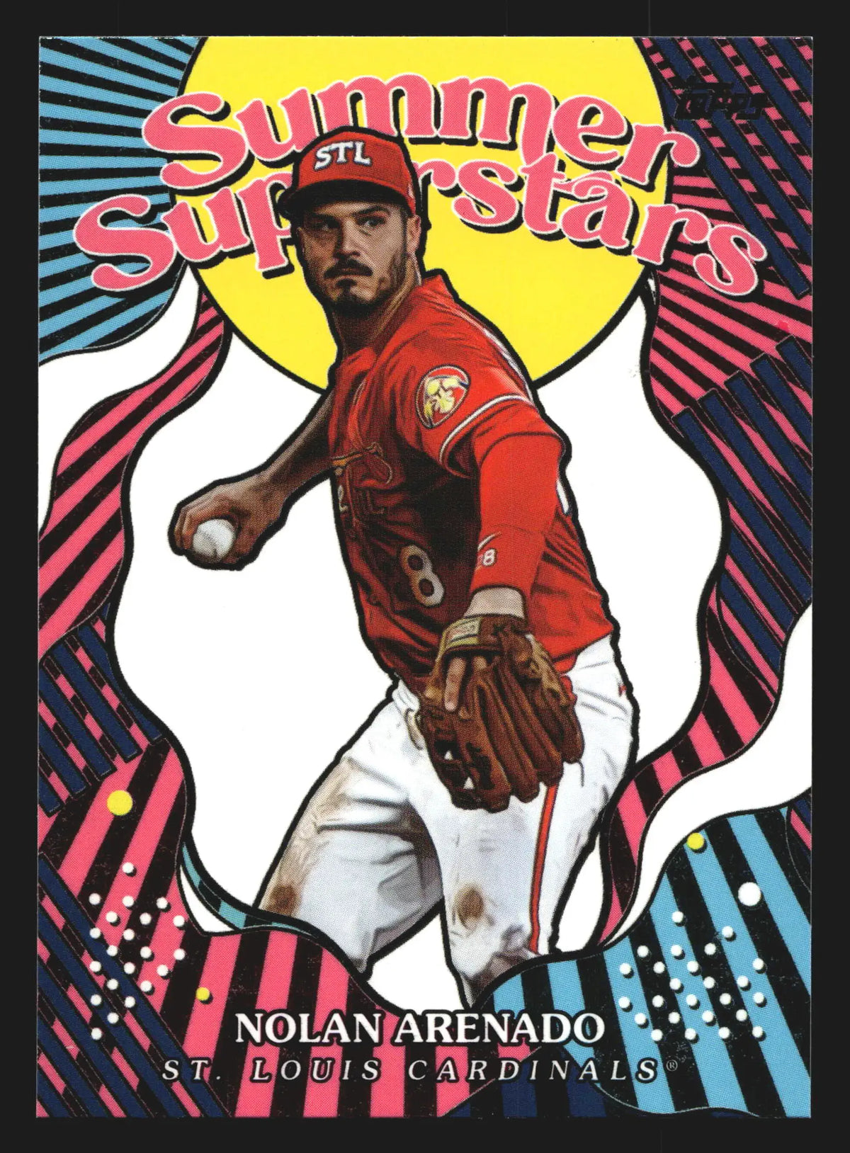 2025 Topps Summer Superstars #SS-42 Nolan Arenado Cardinals - Baseball Card Single