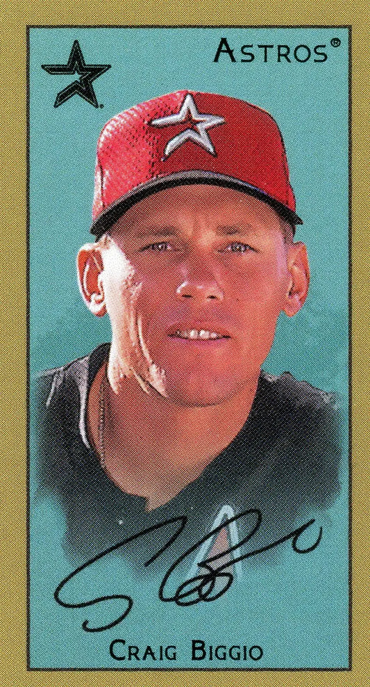 2025 Topps T205 Craig Biggio Houston Astros Mini HOF - Baseball Card Single