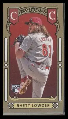 2025 Topps T205 Rhett Lowder #NNO T80 Rookie Series RC Cincinnati Reds