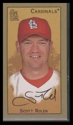 2025 Topps T205 Scott Rolen #NNO St. Louis Cardinals