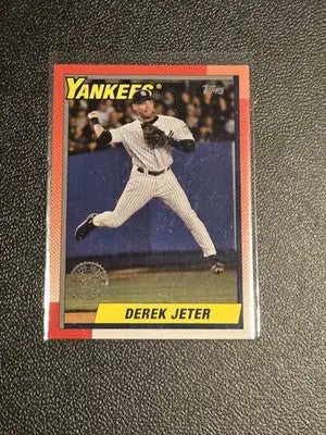 2025 Topps #T90-87 Derek Jeter 1990 Topps Baseball 35th Anniversary - Baseball Card Single