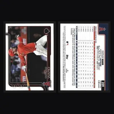 2025 Topps Taylor Ward #209 Los Angeles Angels - Baseball Card Single