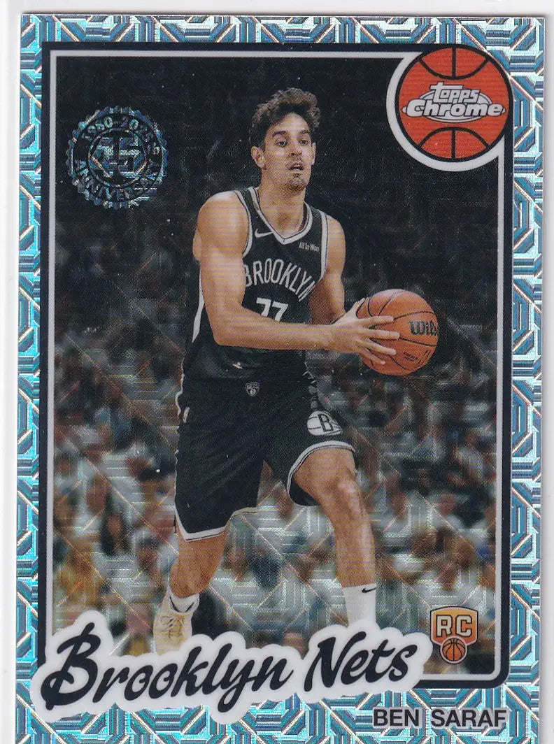 2025 TOPPS #TC-BS BEN SARAF MOJO- BROOKLYN NETS - Basketball Card Single