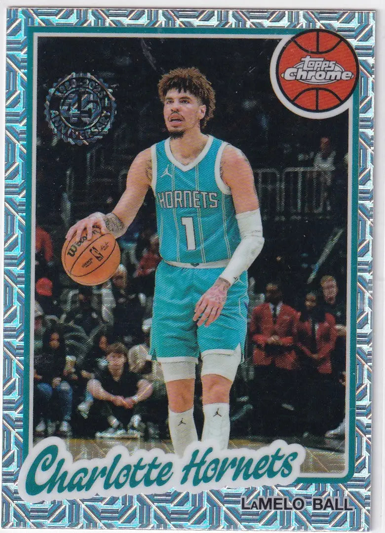 2025 TOPPS #TC-LB LAMELO BALL MOJO- CHARLOTTE HORNETS - Basketball Card Single