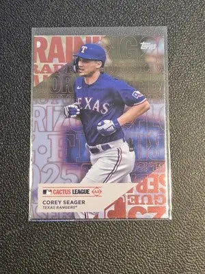 2025 Topps #TG-14 Corey Seager Training Grounds - Baseball Card Single
